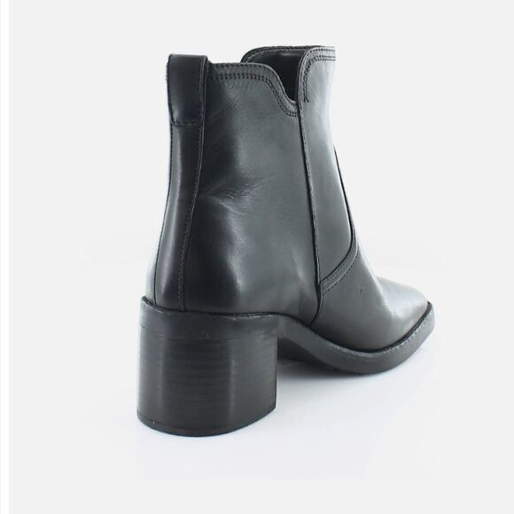 New Naturalizer Emmy Women's Boots Black Leather zip ankle bootie size 7.5 - Picture 6 of 7